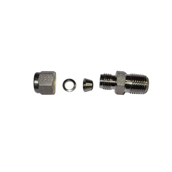 SS-4-DMC-4 Fitting 1/4 Nut to 1/4 Tube